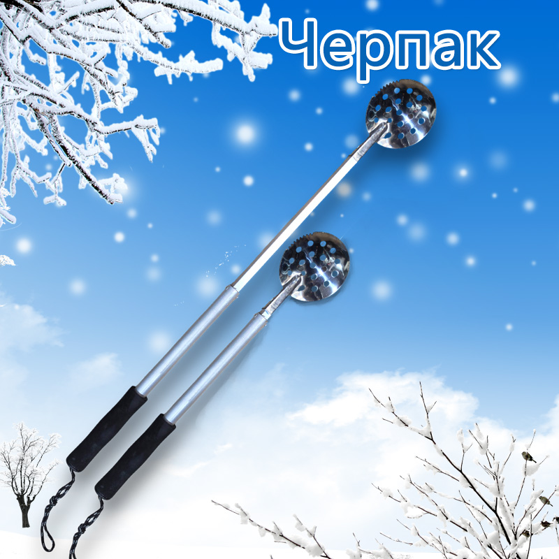 Черпак рыболовный, телескопический